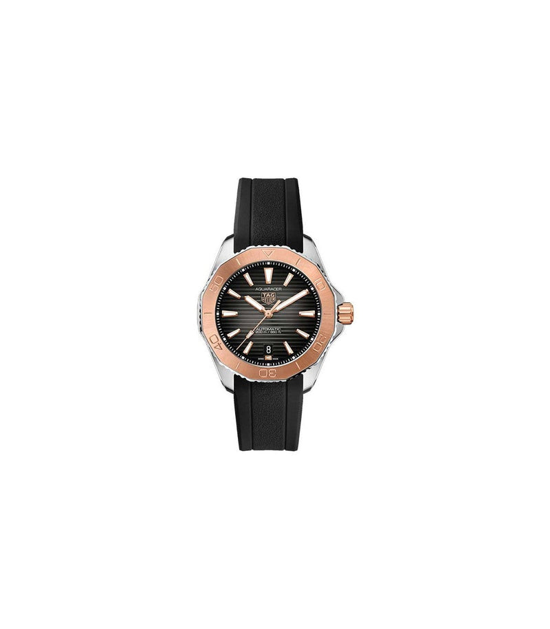 Tag Heuer Aquaracer Professional 200 Automatic Black Dial Black Rubber Strap Watch for Men - WBP2151.FT6199 Buy Now By Tag Heuer