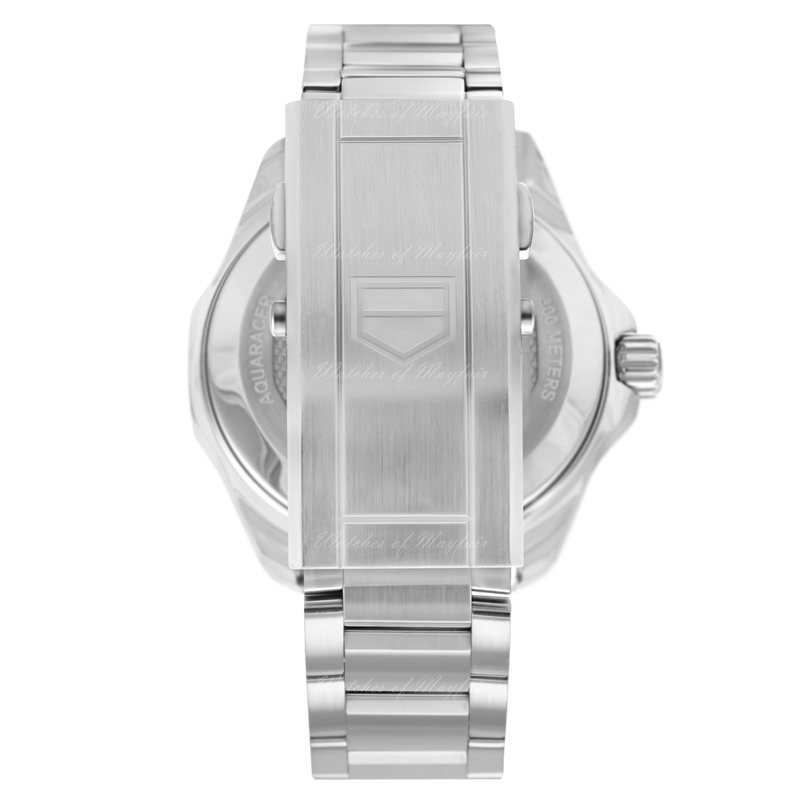 Tag Heuer Aquaracer Professional 300 Automatic Black Dial Silver Steel Strap Watch for Men - WBP201A.BA0632 Buy Now By Tag Heuer