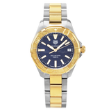 Shop Tag Heuer Aquaracer Blue Dial Watch for Women - WBD1325.BB0320 in USA