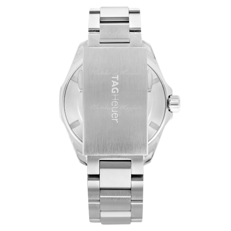 Shop Tag Heuer Aquaracer Mother of Pearl Dial Silver Steel Strap Watch for Women - WBD131A.BA0748 in USA