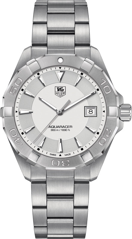 Tag Heuer Aquaracer White Dial Watch for Men - WAY1111.BA0928 Buy Now By Tag Heuer