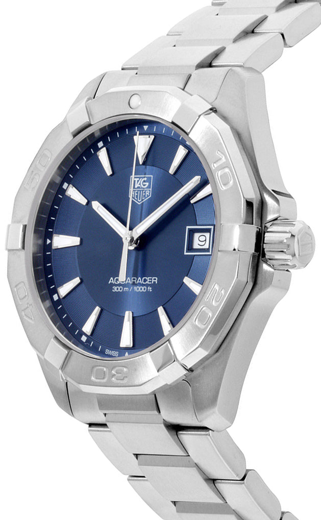 Shop Tag Heuer Aquaracer Blue Dial Watch for Men - WAY1112.BA0928 in USA