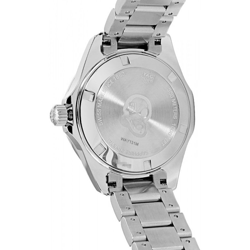 Tag Heuer Aquaracer Quartz Black Dial Silver Steel Strap Watch for Women - WAY131M.BA0748 Buy Now By Tag Heuer
