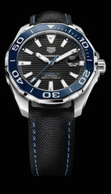 Shop Tag Heuer Aquaracer Black Dial Watch for Men - WAY201C.FC6395 in USA