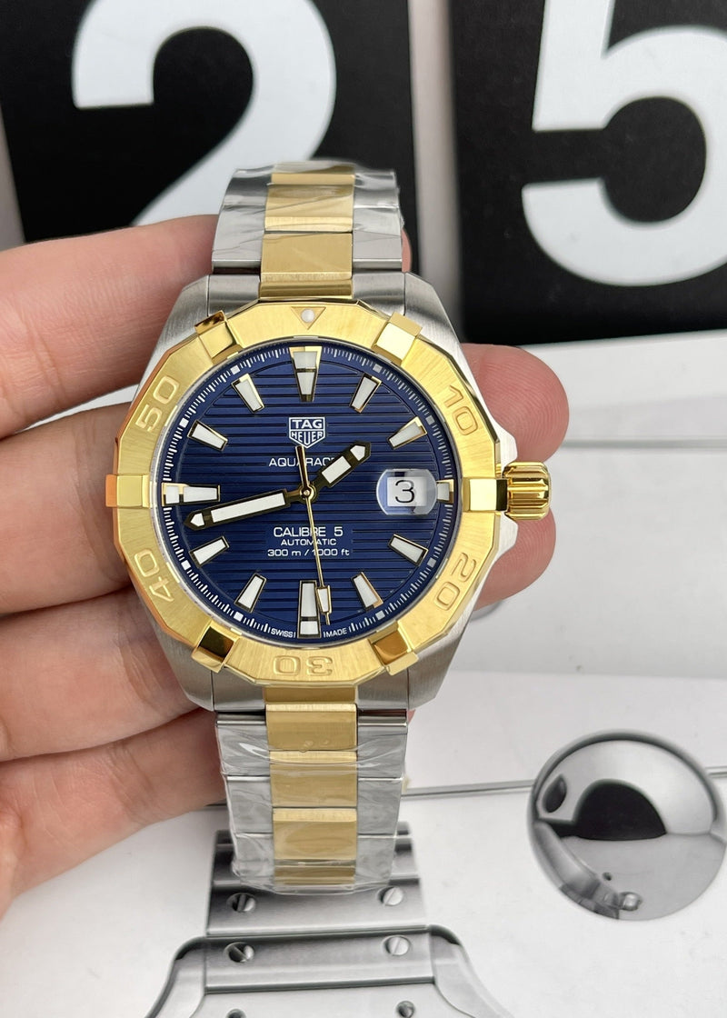 Tag Heuer Aquaracer Calibre 5 Blue Dial Two Tone Steel Strap Watch for Women - WBD2120.BB0930 Buy Now By Tag Heuer