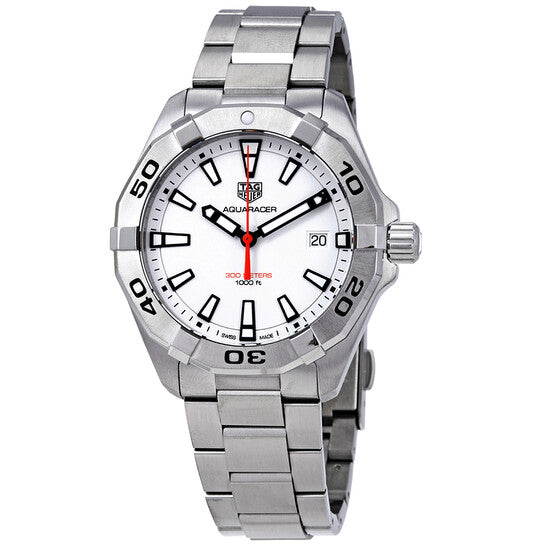 Tag Heuer Aquaracer White Dial Watch for Men - WBD1111.BA0928