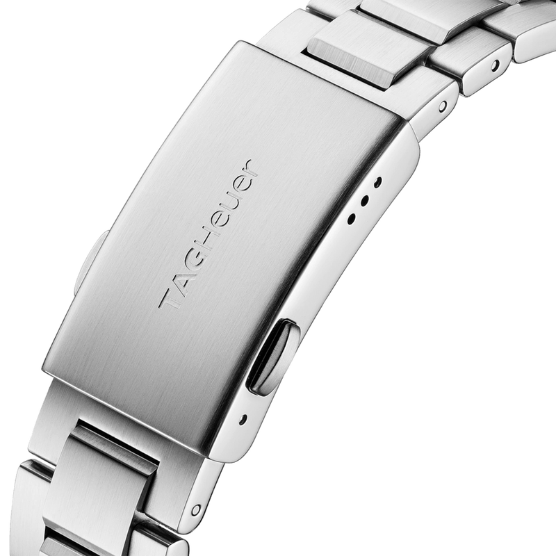 Tag Heuer Aquaracer Automatic Black Dial Silver Steel Strap Watch for Men - WAY211A.BA0928 Buy Now By Tag Heuer
