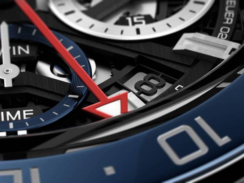Tag Heuer Carrera Automatic Chronograph Steel & Ceramic Black Dial Black Rubber Strap Watch for Men - CBG2A1Z.FT6157 Buy Now By Tag Heuer