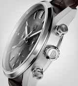 Tag Heuer Carrera Chronograph Grey Dial Brown Leather Strap Watch for Men - CBN2012.FC6483 Buy Now By Tag Heuer