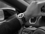 Tag Heuer Carrera Chronograph 60th Anniversary Silver Dial Black Leather Strap Watch for Men - CBK221H.FC8317 Buy Now By Tag Heuer
