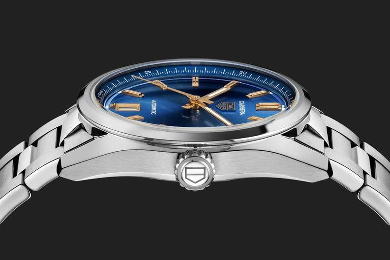 Tag Heuer Carrera Date Blue Dial Silver Steel Strap Watch for Women - WBN2311.BA0001 Buy Now By Tag Heuer