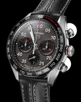 Tag Heuer Carrera Porsche Chronograph Special Edition Black Dial Black Leather Strap Watch for Men - CBN2A1F.FC6492 Buy Now By Tag Heuer