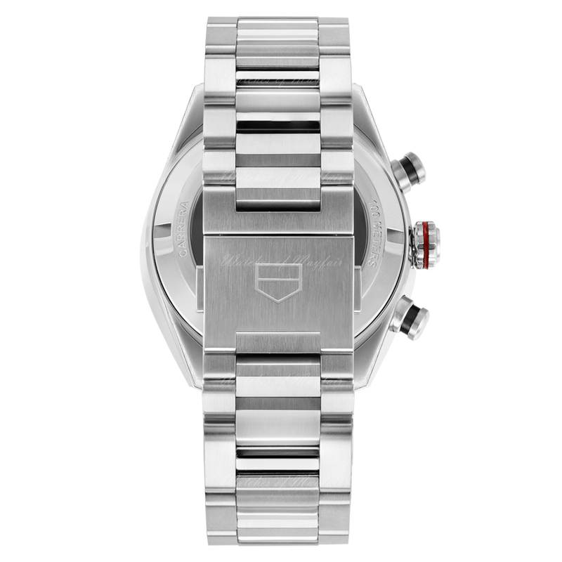 Tag Heuer Carrera Porsche Chronograph Grey Dial Silver Steel Strap Watch for Men - CBN2A1F.BA0643 Buy Now By Tag Heuer