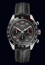 Tag Heuer Carrera Porsche Chronograph Special Edition Black Dial Black Leather Strap Watch for Men - CBN2A1F.FC6492 Buy Now By Tag Heuer