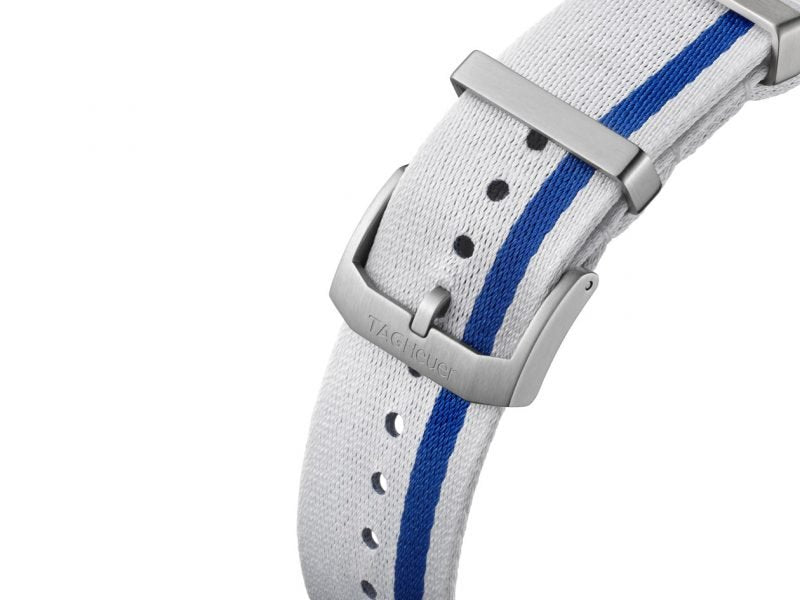Tag Heuer Carrera Porsche RS 2.7 Automatic Chronograph White Dial White Nylon Strap Watch for Men - CBN2016.EB0275 Buy Now By Tag Heuer