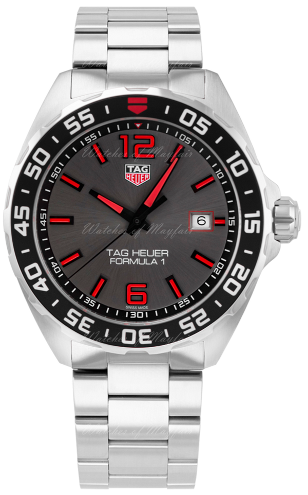 Shop Tag Heuer Formula 1 Anthracite Dial Watch for Men - WAZ1018.BA0842 in USA