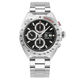 Tag Heuer Formula 1 Calibre 16 Automatic Chronograph Black Dial Silver Steel Strap Watch for Men - CAZ2010.BA0876 Buy Now By Tag Heuer