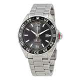 Tag Heuer Formula 1 Calibre 5 Chronograph Anthracite Dial Silver Steel Strap Watch for Men - WAZ2011.BA0842 Buy Now By Tag Heuer