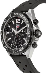 Tag Heuer Formula 1 Black Dial Black Leather Strap Watch for Men - CAZ1010.FT8024 Buy Now By Tag Heuer