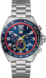 Tag Heuer Formula 1 x Red Bull Racing Chronograph Blue Dial Silver Steel Strap Watch for Men - CAZ101AL.BA0842 Buy Now By Tag Heuer