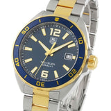 Shop Tag Heuer Formula 1 Analog Blue Dial Two Tone Steel Strap Watch for Men - WAZ1120.BB0879 in USA