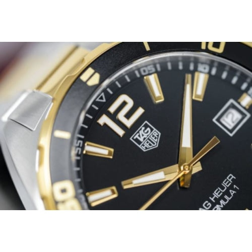 Shop Tag Heuer Formula 1 Black Dial Watch for Men - WAZ1121.BB0879 in USA