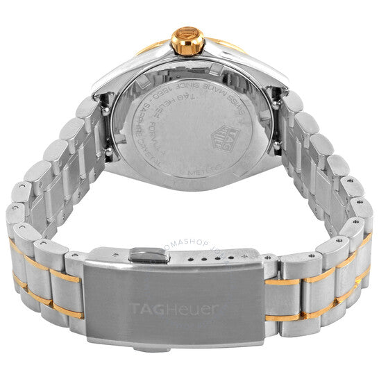 Shop Tag Heuer Formula 1 Diamonds Mother of Pearl White Dial Two Tone Steel Strap Watch for Women - WBJ1421.BB0648 in USA