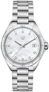 Tag Heuer Formula 1 Diamonds Mother of Pearl White Dial Watch for Women - WBJ1319.BA0666 Buy Now By Tag Heuer