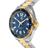 Shop Tag Heuer Formula 1 Analog Blue Dial Two Tone Steel Strap Watch for Men - WAZ1120.BB0879 in USA