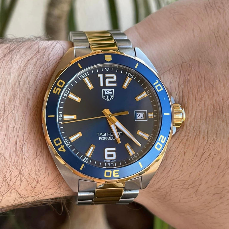 Tag Heuer Formula Blue Dial Watch for Men - WAZ1120.BB0879
