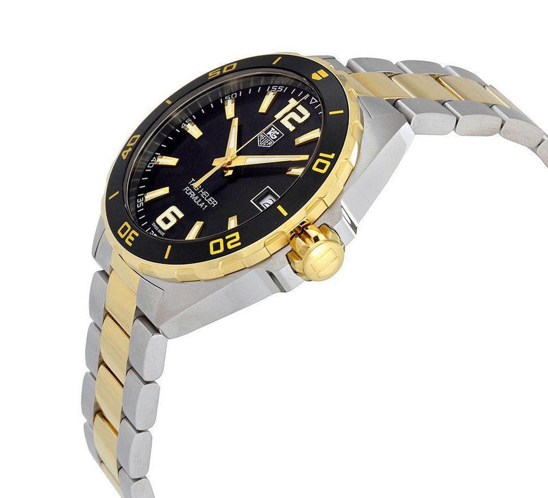 Shop Tag Heuer Formula 1 Black Dial Watch for Men - WAZ1121.BB0879 in USA