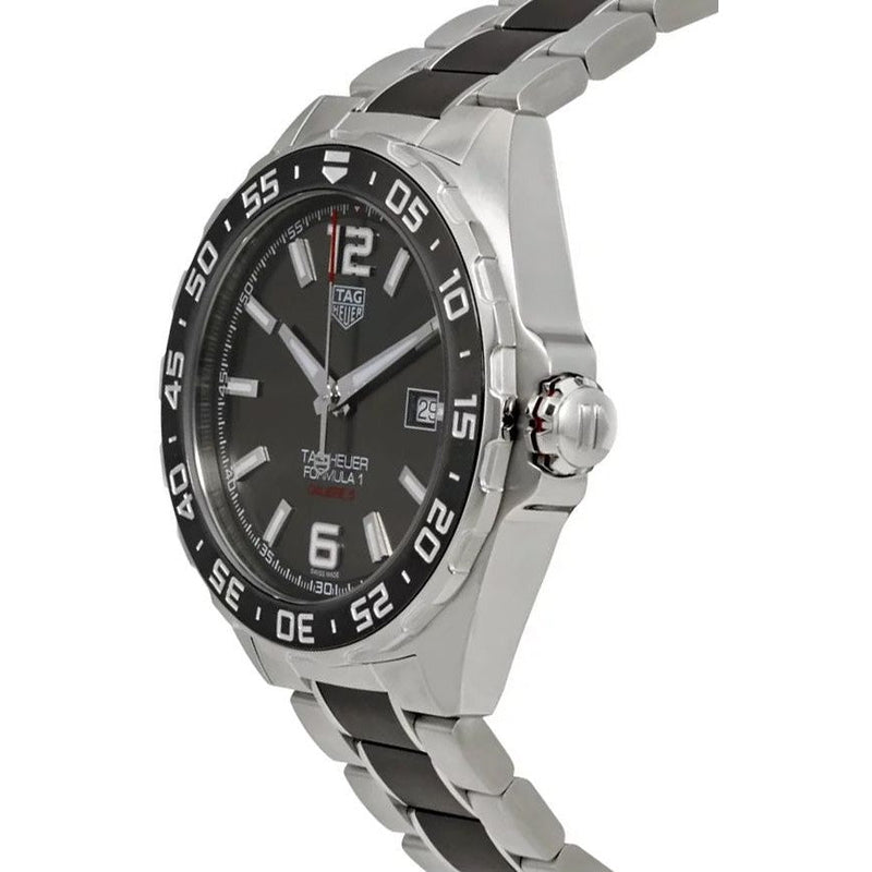Tag Heuer Formula 1 Calibre 5 Anthracite Dial Two Tone Steel Strap Watch for Men - WAZ2011.BA0843 Buy Now By Tag Heuer
