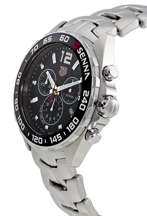 Tag Heuer Senna Black Dial Watch for Men - CAZ1015.BA0883 Buy Now By Tag Heuer