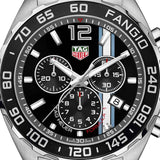 Tag Heuer Formula 1 Chronograph Black Dial Silver Steel Strap Watch for Men - CAZ101H.BA0842 Buy Now By Tag Heuer