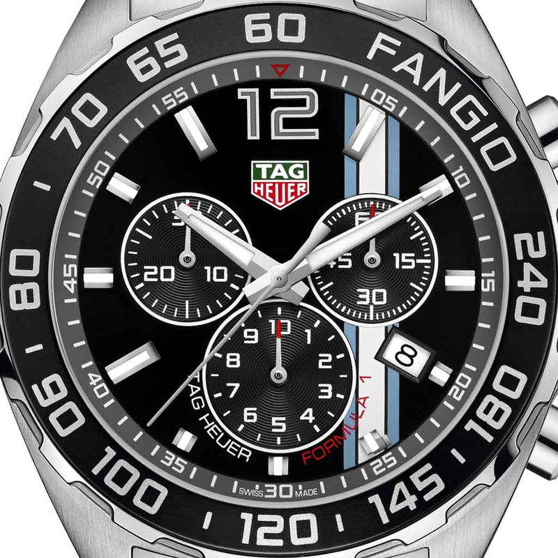 Tag Heuer Formula 1 Chronograph Black Dial Silver Steel Strap Watch for Men - CAZ101H.BA0842 Buy Now By Tag Heuer