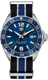 Tag Heuer Formula 1 Quartz Blue Dial Two Tone NATO Strap Watch for Men - WAZ1010.FC8197 Buy Now By Tag Heuer