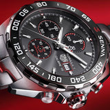 Tag Heuer Formula 1 Chronograph Senna Grey Dial Silver Steel Strap Watch for Men - CAZ201D.BA0633 Buy Now By Tag Heuer