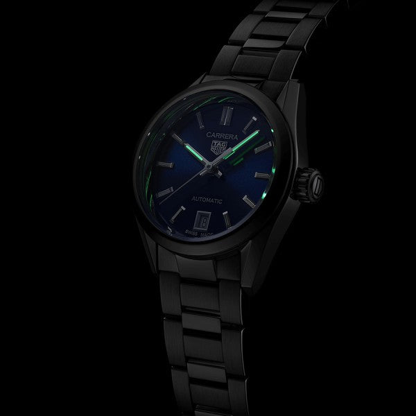 Tag Heuer Carrera Blue Dial Silver Steel Strap Watch for Women - WBN2411.BA0621 Buy Now By Tag Heuer