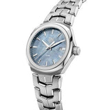 Shop Tag Heuer Link Quartz Mother of Pearl Dial Silver Steel Strap Watch for Women - WBC1311.BA0600 in USA