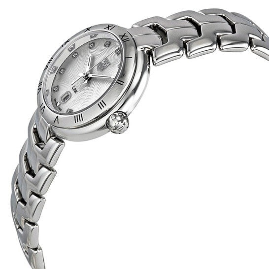 Shop Tag Heuer Link Diamonds Mother of Pearl Dial Silver Steel Strap Watch for Women - WAT1411.BA0954 in USA