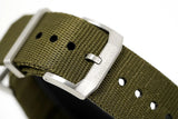 Tag Heuer Aquaracer Black Dial Khakhi Green NATO Strap Watch for Men - WAY101E.FC8222 Buy Now By Tag Heuer