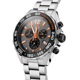 Shop Tag Heuer Formula 1 Chronograph Ceramic Black Dial Silver Steel Strap Watch for Men - CAZ101AH.BA0842 in USA