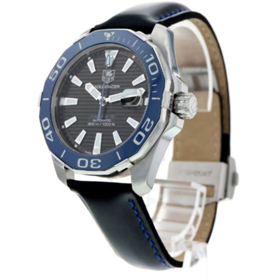 Shop Tag Heuer Aquaracer Blue Dial Watch for Men - WAY211B.FC6363 in USA