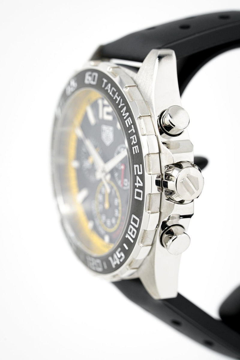 Tag Heuer Formula 1 Chronograph Black Dial Black Rubber Strap Watch for Men - CAZ101AC.FT8024 Buy Now By Tag Heuer