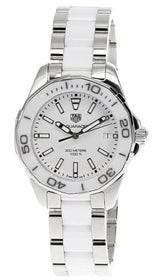 Shop Tag Heuer Aquaracer White Dial Watch for Women - WAY131B.BA0914 in USA