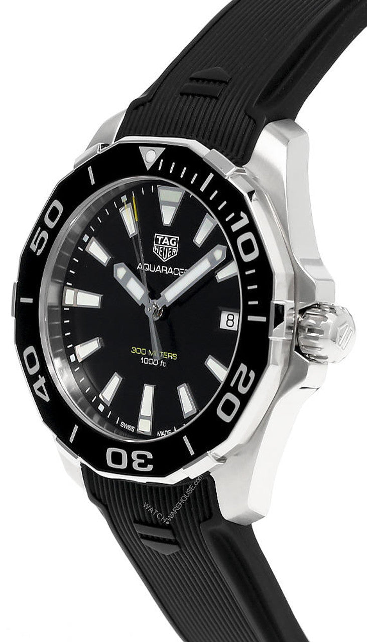 Tag Heuer Aquaracer Black Dial Watch for Men - WAY111A.FT6151 Buy Now By Tag Heuer