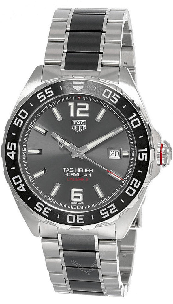 Shop Tag Heuer Formula 1 Anthracite Dial Watch for Men - WAZ2011.BA0843 in USA