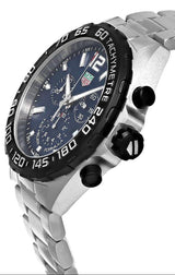 Shop Tag Heuer Formula 1 Chronograph Blue Dial Silver Steel Strap Watch for Men - CAZ101AV.BA0842 in USA