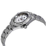 Tag Heuer Aquaracer Diamonds Mother of Pearl White Dial Silver Steel Strap Watch for Women - WBD131C.BA0748 Buy Now By Tag Heuer
