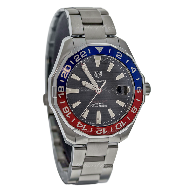 Tag Heuer Aquaracer Pepsi Black Dial Watch for Men - WAY201F.BA0927 Buy Now By Tag Heuer